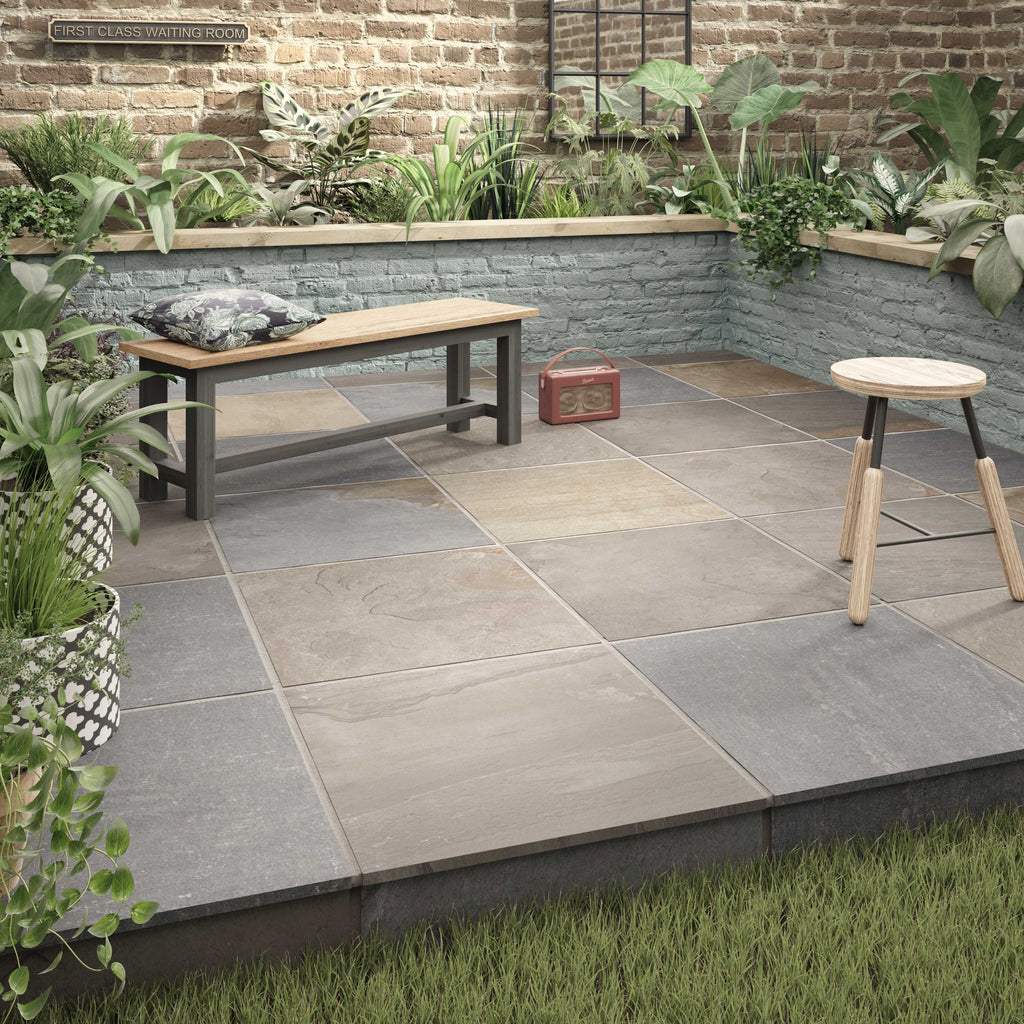 How does an outdoor tile differ from an indoor tile?
