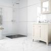 Sample Sublime White Polished Marble Effect Tile 600x60