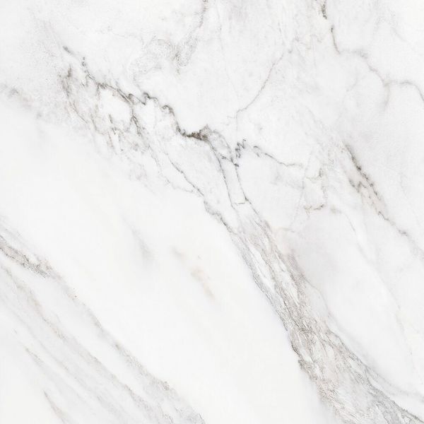Sample Sublime White Polished Marble Effect Tile 600x60