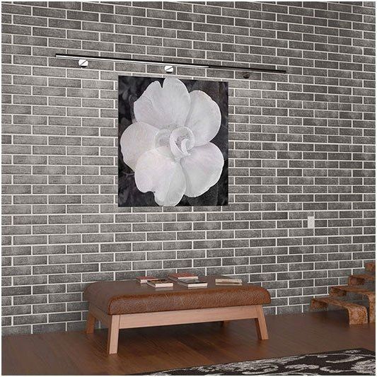Muralla Grey Brick Stone Effect Wall Tile 75x280