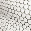 Sample Pixel White Circular Matt 19mm