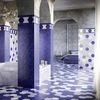 Souk Blue Patchwork Hexagon Tiles 15x15cm
