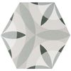 Hexagon Nature 17.5x20cm