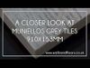 Sample Mumble Grey Wood Effect Tile 150x900