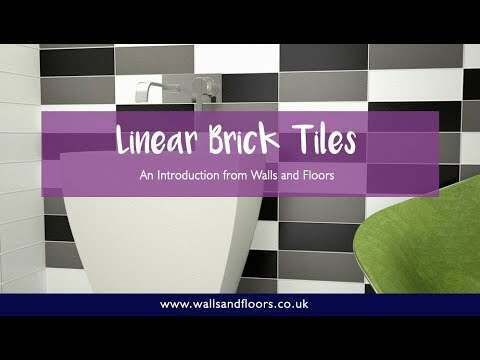 Bricks White Matt Ceramic Metro Wall Tiles 300x100x7mm