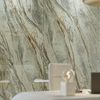 Sample Abstract Rectified Polished Porcelain Green Floor Tiles