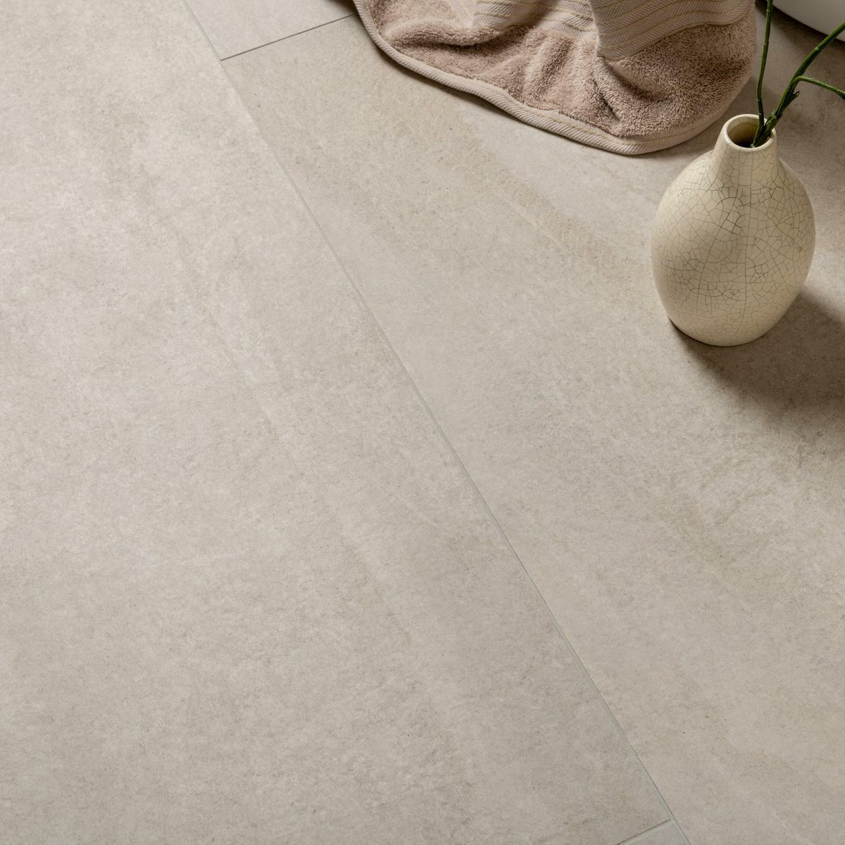 Sample - Astra Ivory Matt Stone Effect Tiles 1200x600