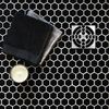 Sample Pixel Black Hexagon Matt 23x23