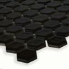 Sample Pixel Black Hexagon Gloss 23x23