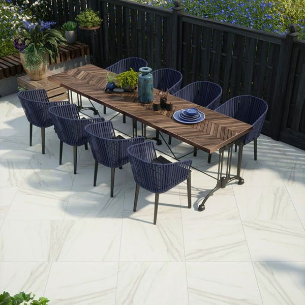 Sample Calacatta Gold Marble Effect 610x610x20mm Slabs