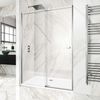Maximum Calacatta Gold White Semi Polished Marble Effect Tile 1200x1200