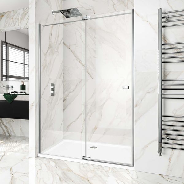 Maximum Calacatta Gold White Semi Polished Marble Effect Tile 1200x1200