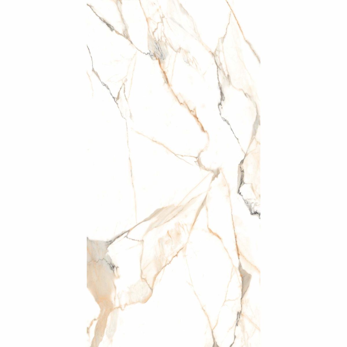 Sample - Makrana California Polished Marble Effect Tile 600x1200