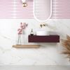 Sample Palatina Gold Gloss 60x30 Marble Effect Tiles