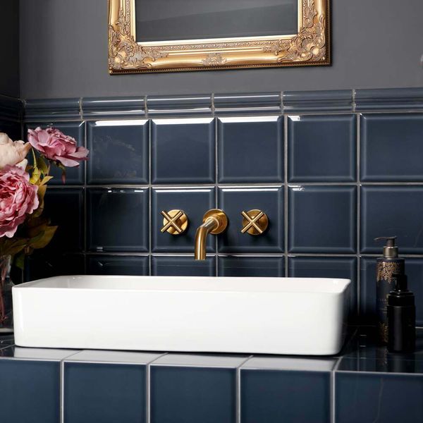 Sample Modern Heritage Inked Bevelled Tiles