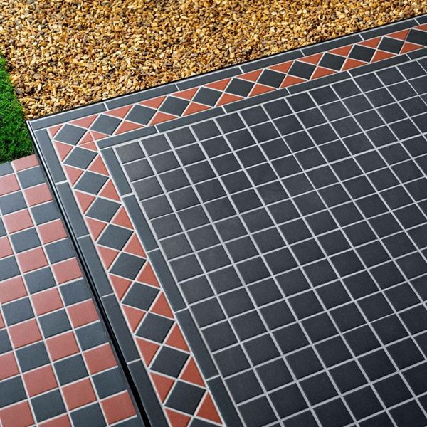 Sample Victorian Black Mosaic