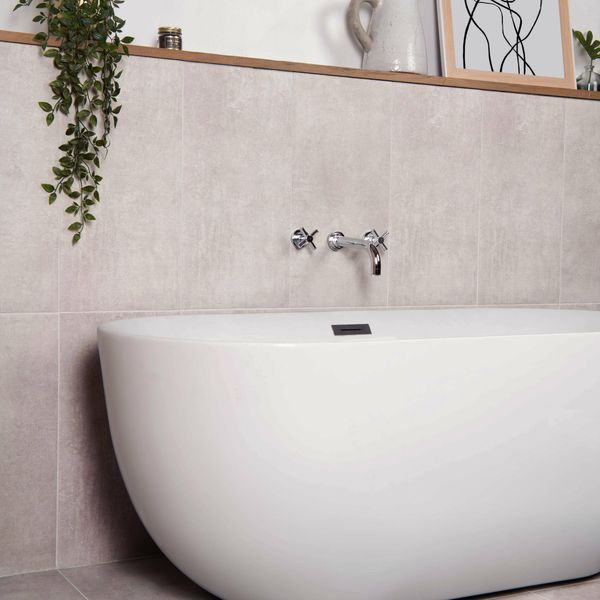 Sample Tapa Blanco Rectified Matt Stone Effect Tile 600x300x7mm