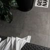 Clay Stone Effect Dark Stone Effect Grey Floor Tiles