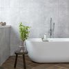 Sample Agora Light Grey Gloss Marble Effect Decor Wall Tile 600x300