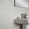 Concrete Flower Light Grey Mosaic Concrete Effect Tiles