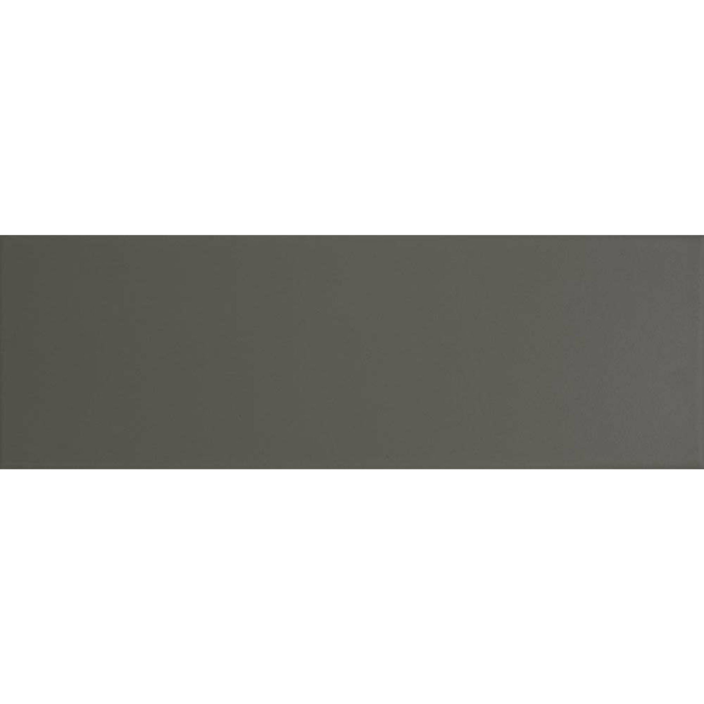 Bricks Dark Grey Matt Ceramic Metro Wall Tiles 300x100x7mm
