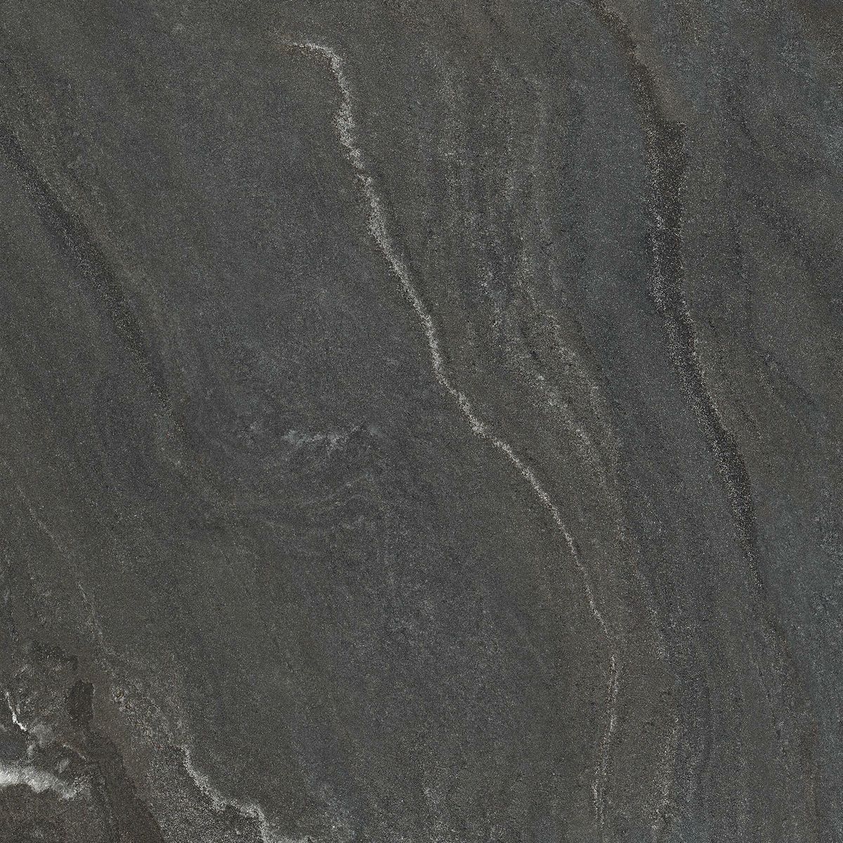 Granby Dark Grey Matt Stone Effect Wall And Floor Tiles 597x597