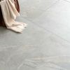 Sample - Granby Light Grey Matt Stone Effect Wall And Floor Tiles 597x597