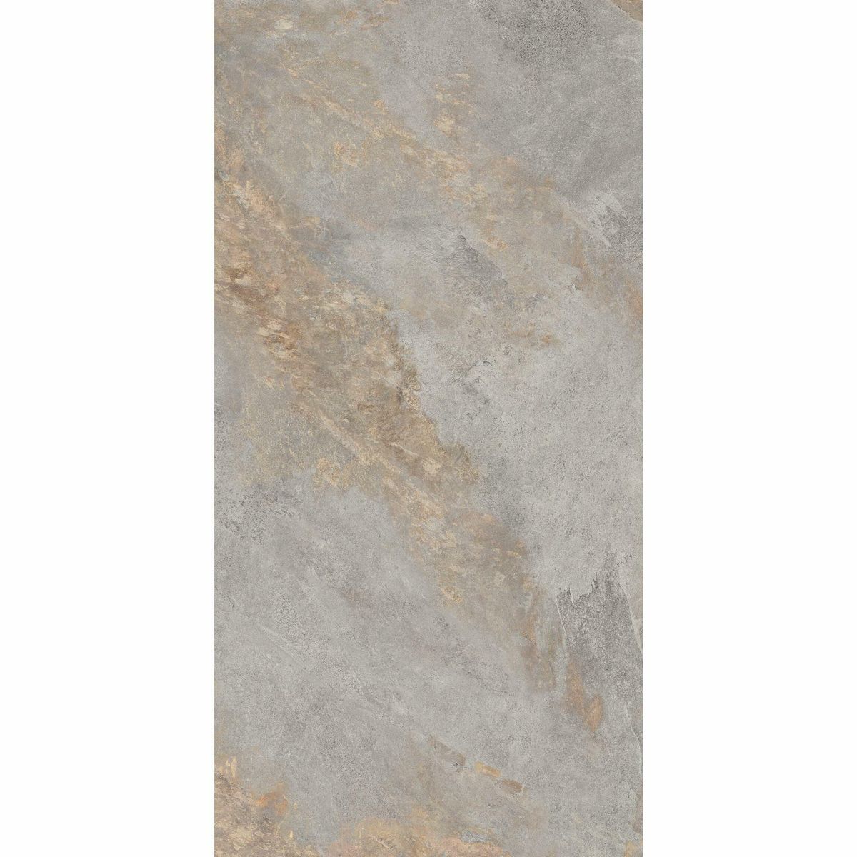 Sample - Auric Light Grey Marble Effect Wall and Floor Tiles 1197x597
