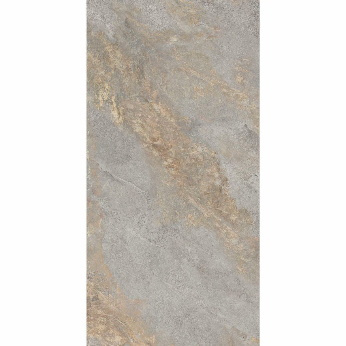 Sample - Auric Light Grey Marble Effect Wall and Floor Tiles 1197x597