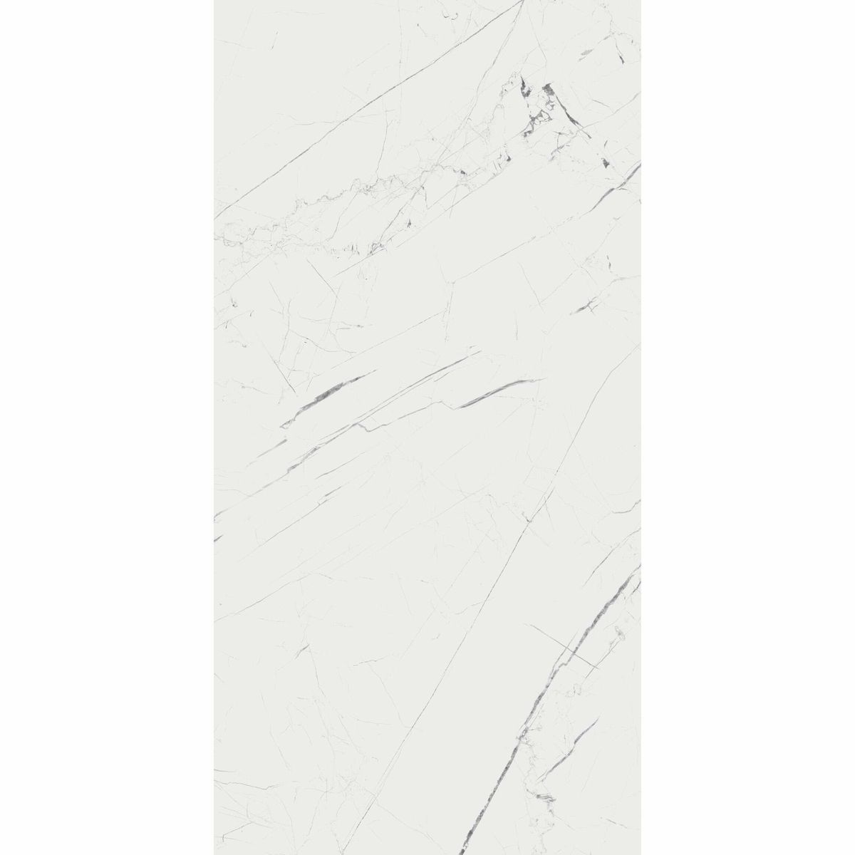 Marmo Thassos White Marble Effect Wall and Floor Tiles 1197x597