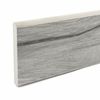 Sample Mumble G Grey Skirting Wood Effect Tile 7.5x45