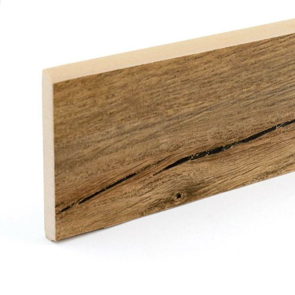 Sample - Mumble C Honey Oak Skirting Wood Effect Tile 7.5x45