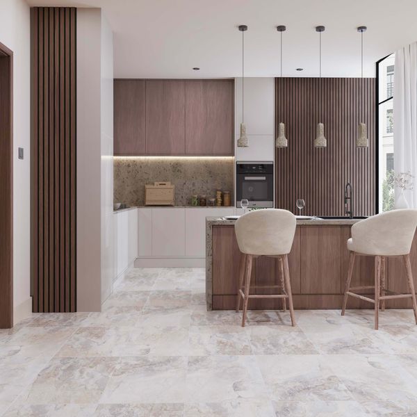 Sample - Keystone Cream Stone Effect Tiles