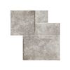 Borgogna Stone Effect Grey Modular Tiles