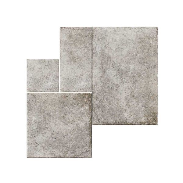 Borgogna Stone Effect Grey Modular Tiles