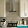 Sample Bricks Light Grey Gloss Ceramic Metro Wall Tiles 300x100x7mm