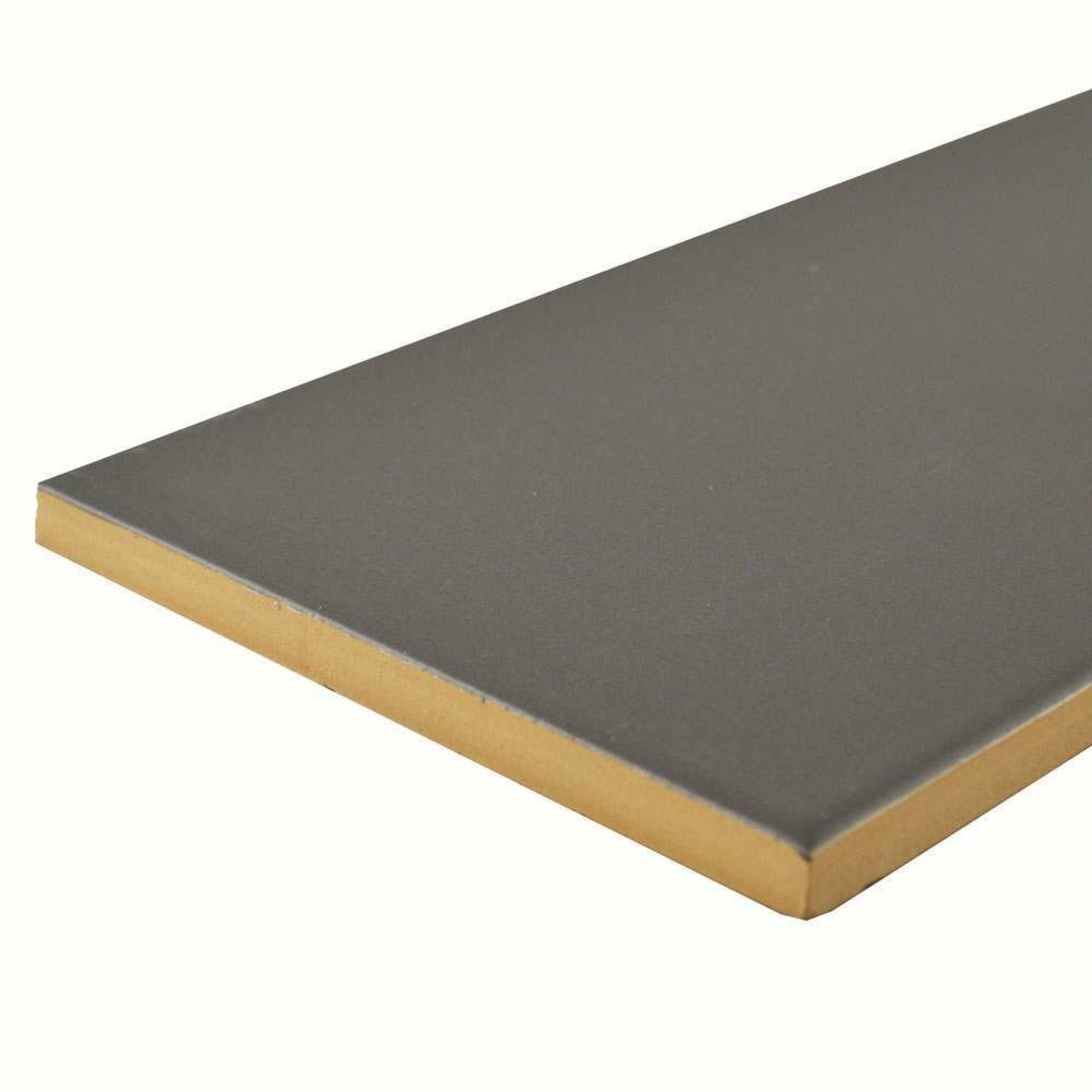 Bricks Dark Grey Matt Ceramic Metro Wall Tiles 300x100x7mm