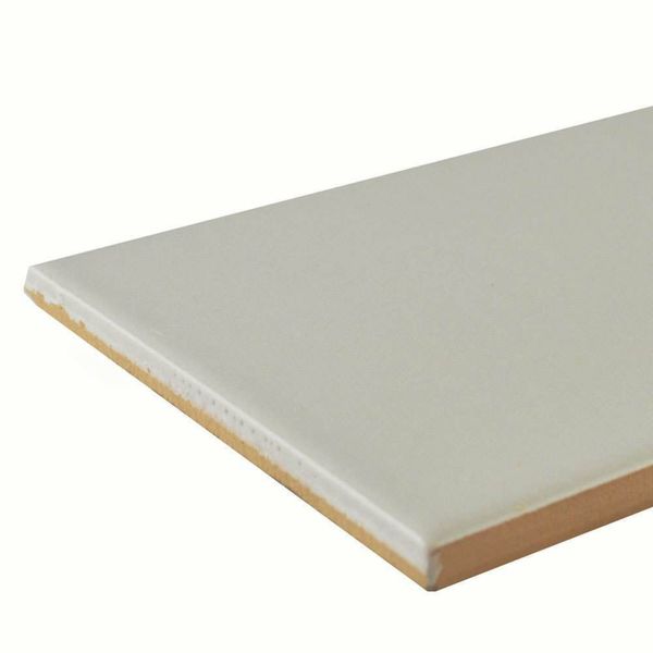 Sample Bricks Light Grey Gloss Ceramic Metro Wall Tiles 300x100x7mm
