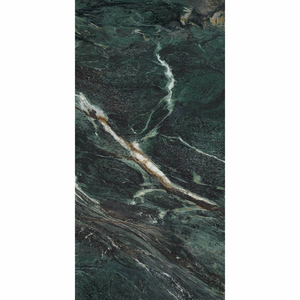 Sample - Lux Euphoria Green Marble Effect Tiles