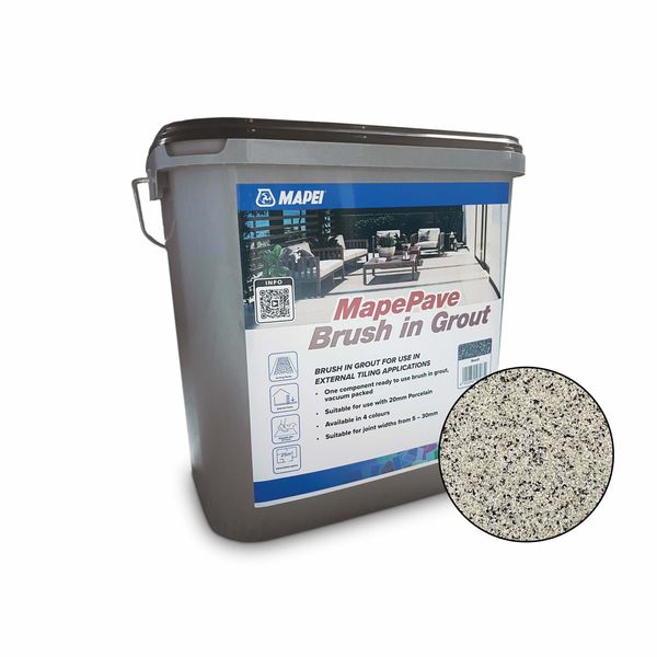 Mapepave Brush in Grout Light Grey