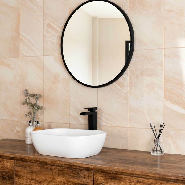 Alpes Beige Marble Effect Tile 50x25