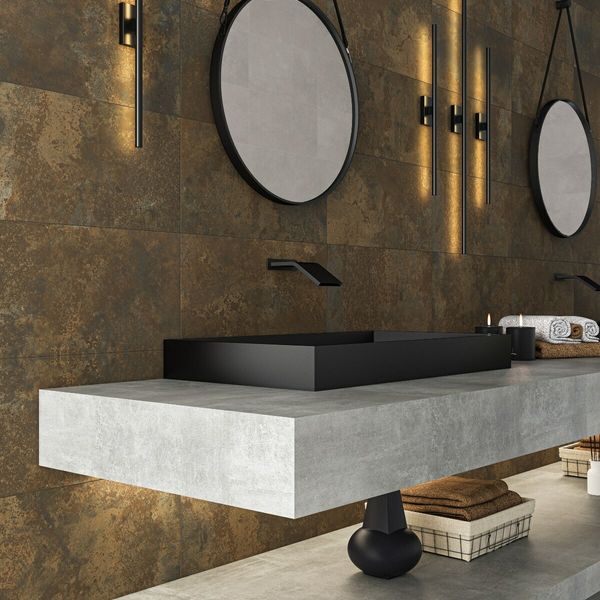 Metallique Cobre Lapato 30x60