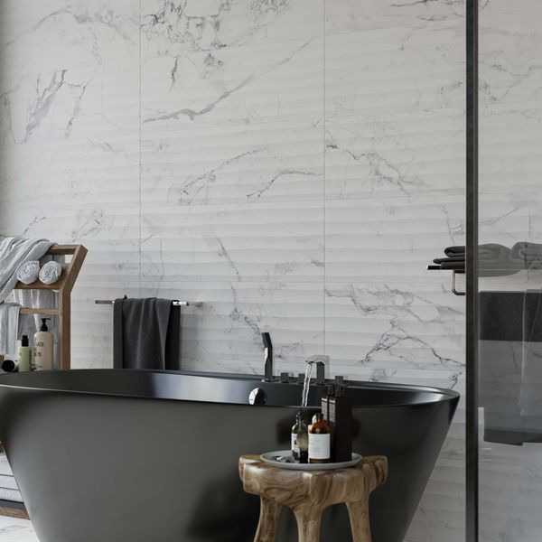 Sample Mistral Grey Wind Decor Marble Effect