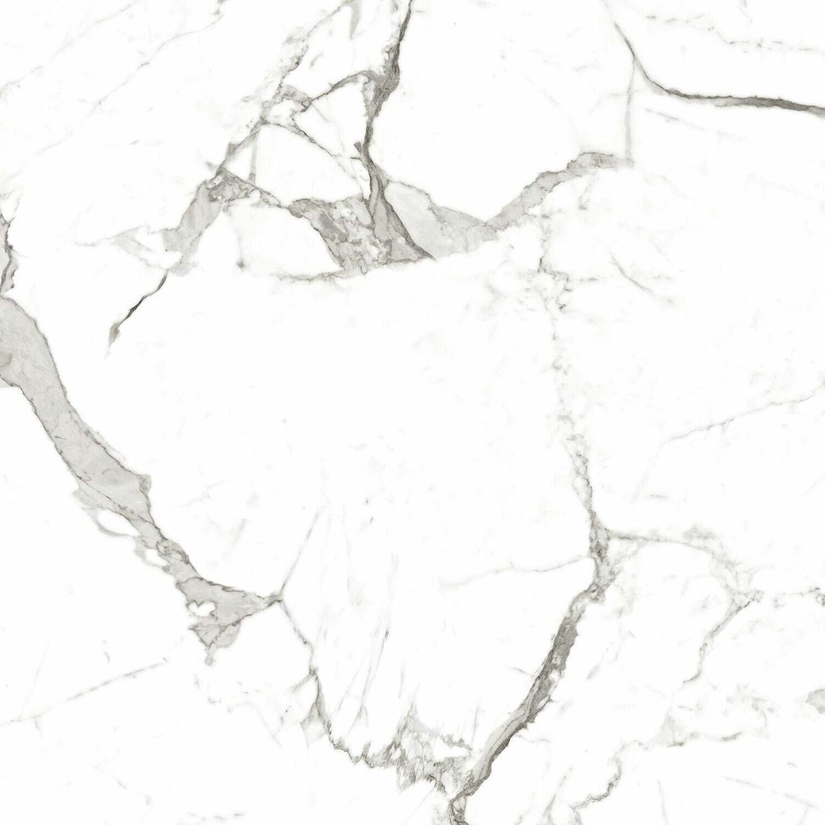 Sample - Versailles Carrara Marble Effect Polished 600x600 Tiles