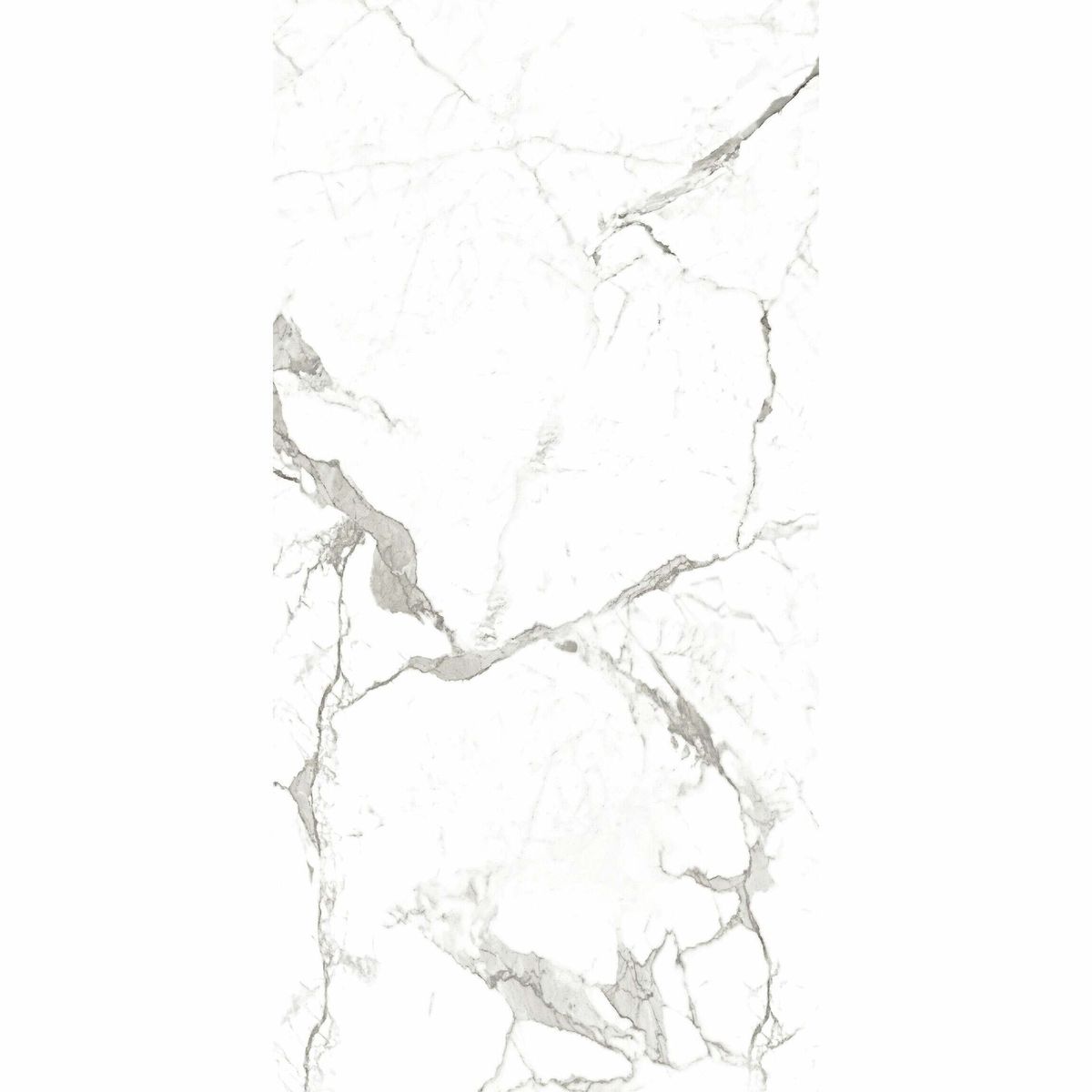 Sample - Versailles Carrara Marble Effect Polished 600x1200 Tiles