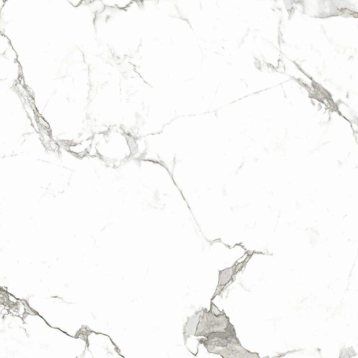 Sample - Versailles Carrara Marble Effect Matt 600x600 Tiles