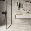 Sample Signature Naza White Matt Marble Effect Wall and Floor Tiles 1200x600