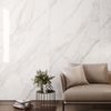 Maximum Calacatta Gold White Semi Polished Marble Effect Tile 1200x1200