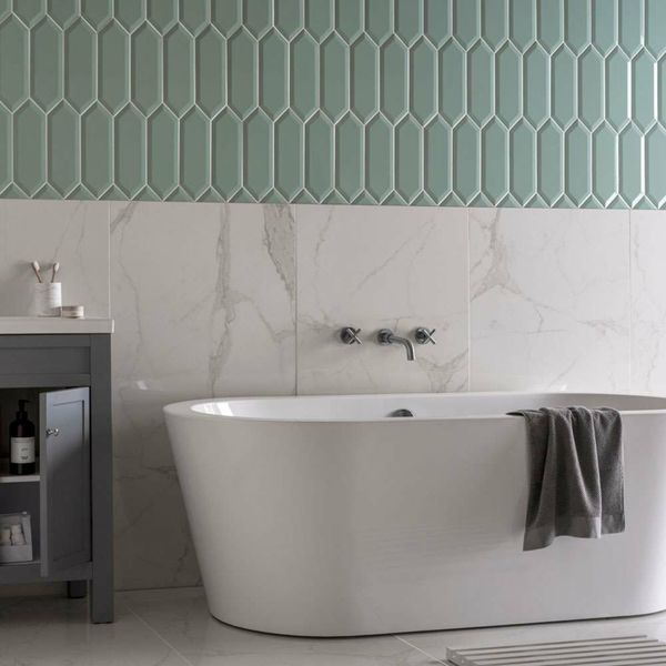 Sample Palatina 60x120 Polished Marble Effect Tile