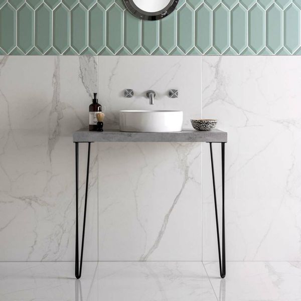 Sample Palatina 60x120 Polished Marble Effect Tile